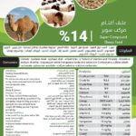 14% علف أغنام مركب سوبر