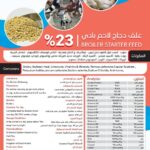 23% علف دجاج لاحم بادي